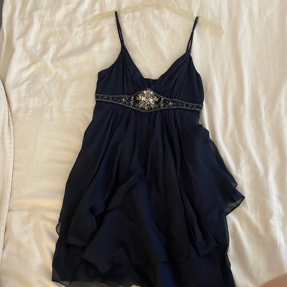 Rebecca Taylor Navy Party Dress